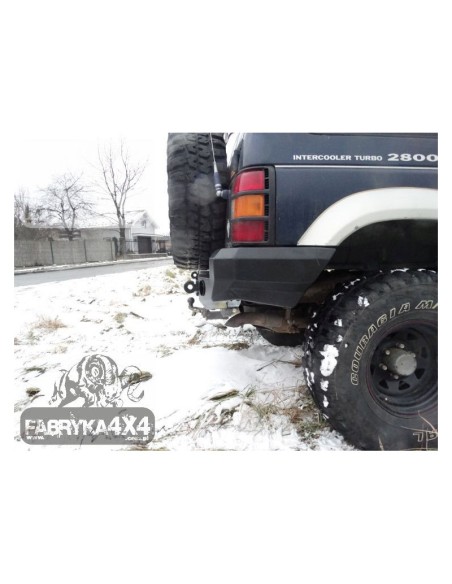 Para-choque traseiro reforçado de aço Mitsubishi Montero V20 / 40 (com aletas) Mitsubishi - Fabryka 4x4