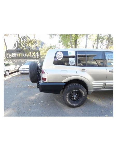 Parachoques trasero de acero reforzado Mitsubishi Montero V60 (5 puertas) Mitsubishi - Fabryka 4x4