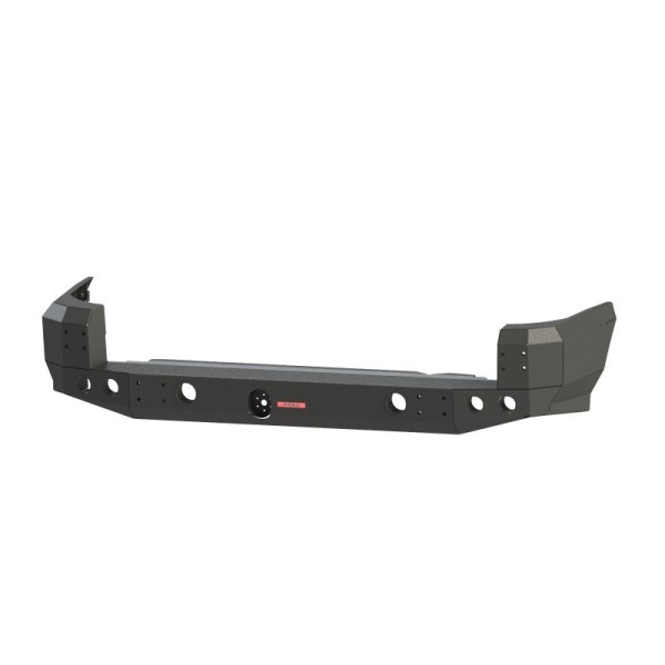 Rear bumper made of reinforced steel for...