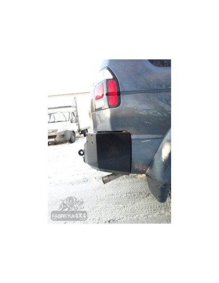 Parachoques trasero de acero reforzado Mitsubishi Montero Sport (00 - 08) - Fabryka 4x4
