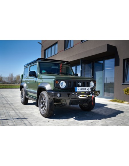 Para-choques dianteiro de aço reforçado Suzuki Jimny (2018 - presente) Suzuki - Fabryka 4x4