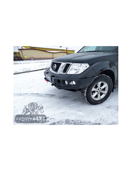 Para-choques dianteiro de aço reforçado Nissan Navara D40 (2010 - 2014) Nissan - Fabryka 4x4