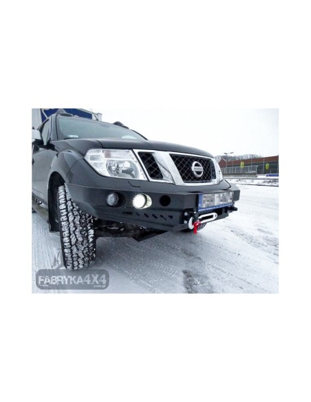 Para-choques dianteiro de aço reforçado Nissan Navara D40 (2010 - 2014) Nissan - Fabryka 4x4