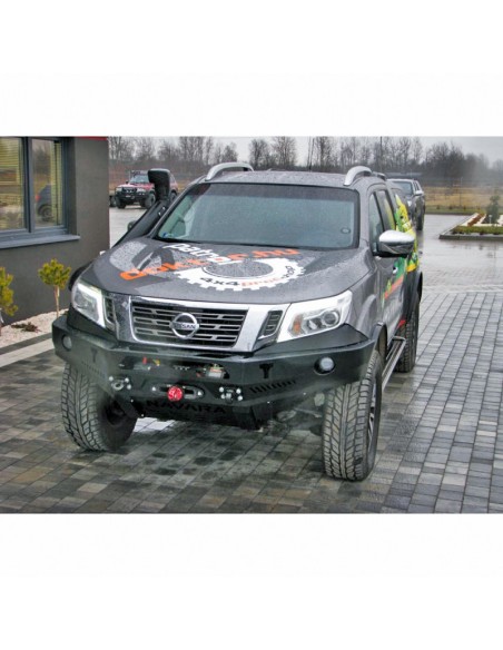 Para-choque dianteiro de aço reforçado Nissan Navara D23 - Fabryka 4x4