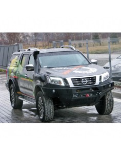 Front bumper reinforced with steel for Nissan Navara D23... 2