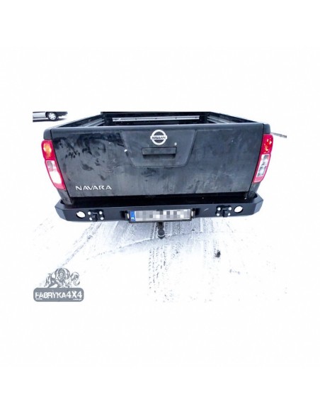 Para-choque traseiro de aço reforçado Nissan Navara D40 Nissan - Fabryka 4x4