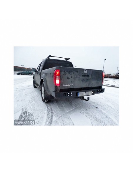 Para-choque traseiro de aço reforçado Nissan Navara D40 Nissan - Fabryka 4x4