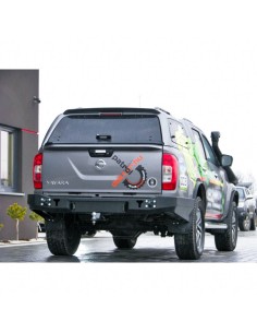 PARACHOQUES TRASERO ACERO REFORZADO (LARGO) NISSAN NAVARA D23 2