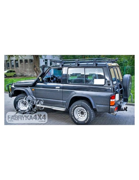 Barraca africana sem grade Nissan Patrol Y61 (3 portas) - Fabryka 4x4