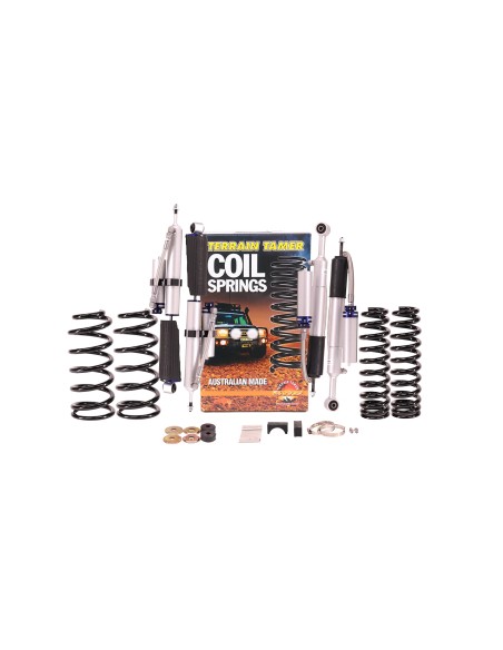 Kit de suspensión completo reforzado estandar / +40mm (botella separada) Toyota Land Cruiser J15 (sin kdss) - Terrain Tamer