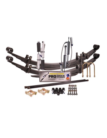 Kit komplett verstärkte Aufhängung +40mm (getrennte Flasche) Isuzu D-MAX (2006 - 2012) - Terrain Tamer