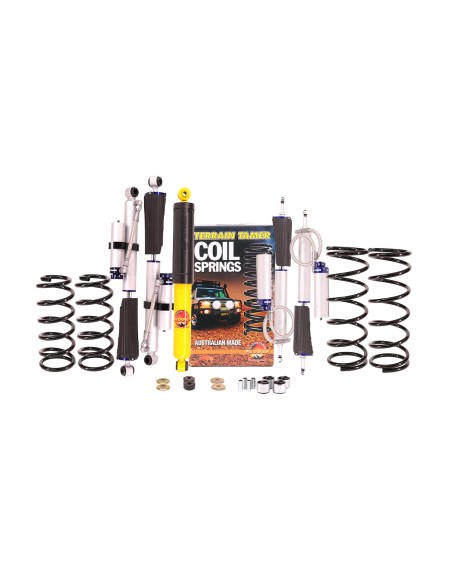 Kit di sospensione completo rinforzato +20 / 40mm (bottiglia separata) Nissan Patrol gr Y60 (3 porte) - Terrain Tamer