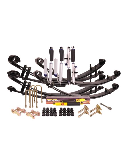 Complete reinforced suspension kit +50mm (separate shock absorber) for Toyota Land Cruiser J75 - Terrain Tamer