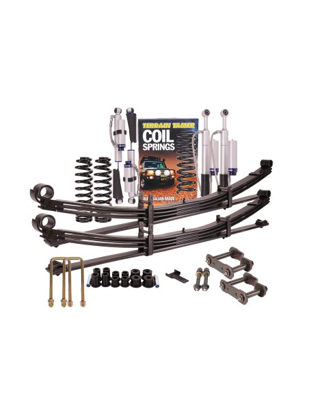 Kit de suspensión completo reforzado +40mm (botella separada) Toyota Hilux Revo - Terrain Tamer