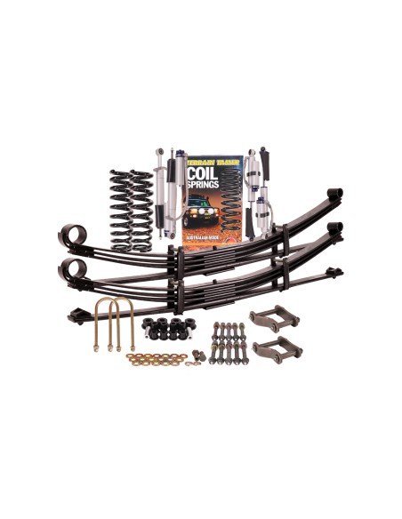 Complete reinforced suspension kit +40 / 50mm (separate bottle) Ford Ranger PX / Mazda BT-50 - Terrain Tamer