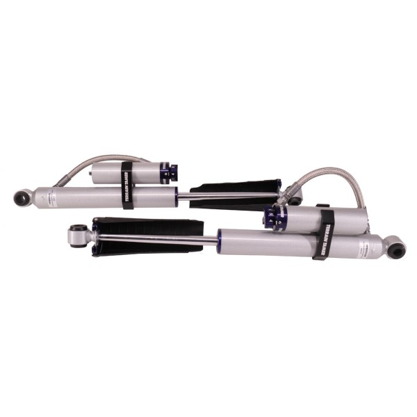 Kit of 2 adjustable shock absorbers with remote...