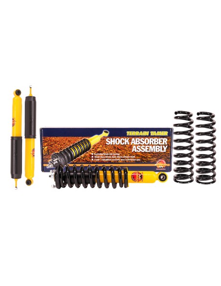 Kit de suspension complet préassemblé renforcé +20 / 40mm Toyota Land Cruiser J9 - Terrain Tamer