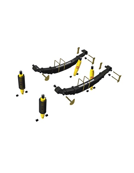 Complete reinforced suspension kit +25mm for Volkswagen Amarok (2011 to 2022) - Terrain Tamer