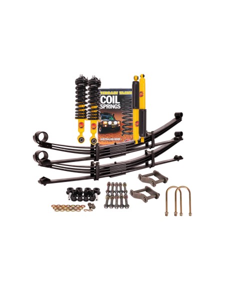 Complete reinforced suspension lift kit +40/50mm (pre-assembled) Ford Ranger PX mk3 - Terrain Tamer