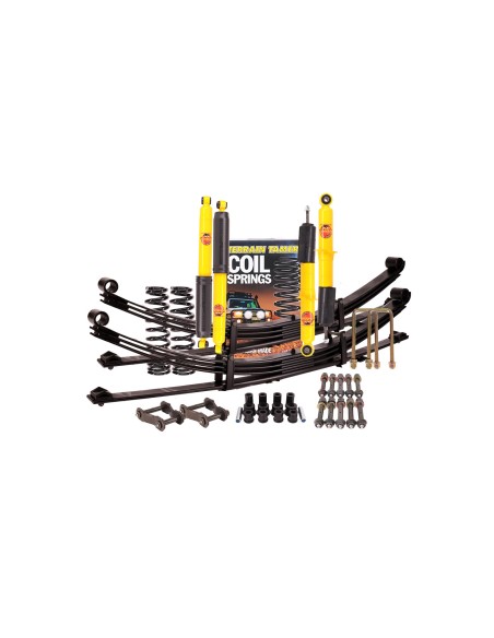 Complete reinforced suspension kit +40mm Isuzu D-MAX (2012 to 2020) - Terrain Tamer