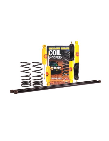 Complete reinforced suspension kit +20 / +40mm for Mitsubishi Montero V20 / V40 - Terrain Tamer