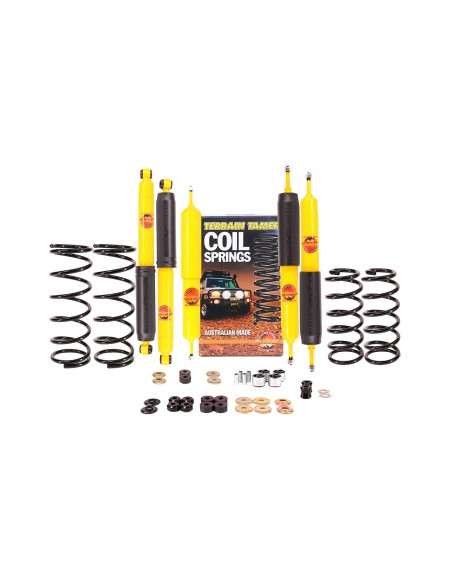 Kit de suspension complet renforcé +20 / 40mm Nissan Patrol gr Y60 (3 portes) - Terrain Tamer