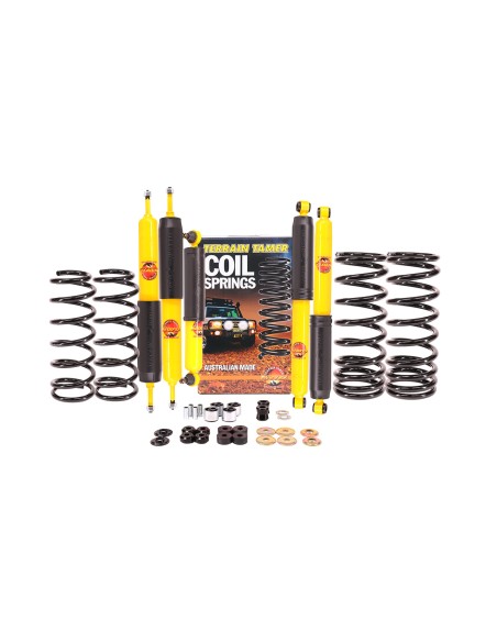Kit de suspension complet renforcé +20 / 50mm Nissan Patrol gr Y61 - Terrain Tamer