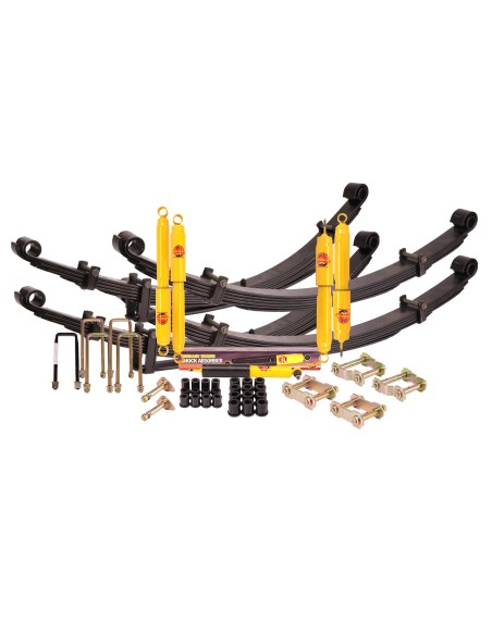 Kit de suspension complet renforcé +50mm Toyota Hilux (arrière 03 / 1979) - Terrain Tamer