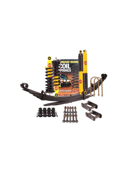 Complete reinforced suspension kit +30 / 40mm (pre-assembled) for Nissan Navara D23 - Terrain Tamer