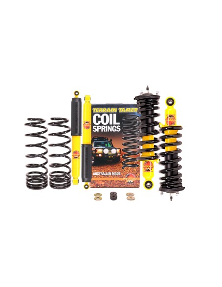 Kit de suspensión completo reforzado +30 / 50mm (premontado) Nissan Navara D23 - Terrain Tamer