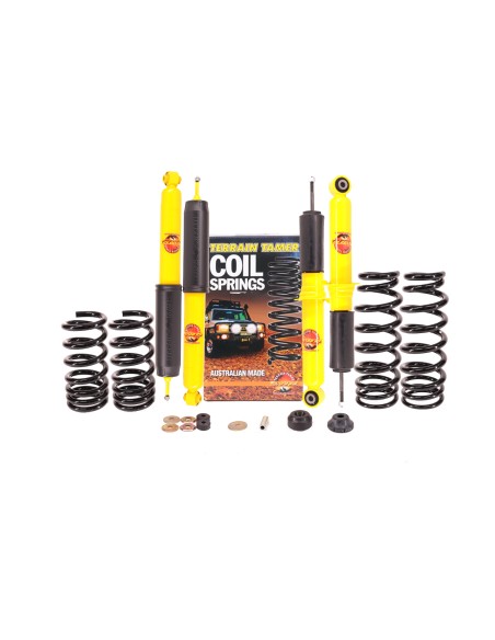 Kit de suspensión completo reforzado +40mm Mitsubishi Montero V60 / V80 - Terrain Tamer