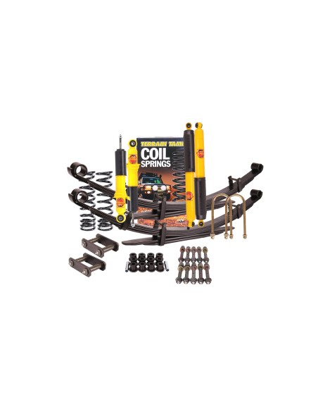 Complete reinforced suspension kit +30 / 40mm for Nissan Navara D23 - Terrain Tamer