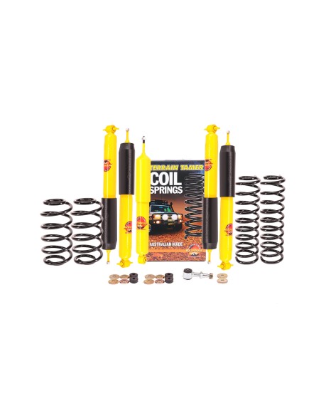 Kit de suspension complet renforcé +40mm Jeep Wrangler TJ - Terrain Tamer