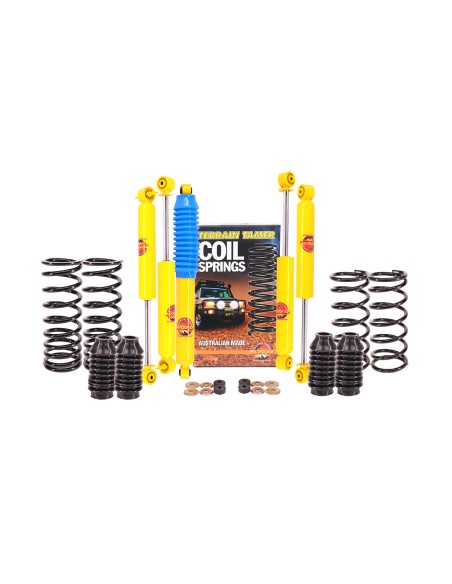 Kit de suspension complet renforcé +20 / 40mm pour Land Rover Discovery II - Terrain Tamer