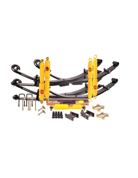 Kit de suspensão completo reforçado +50mm j4 (bj43 / 45 / 46, fj45, hj47) (após 1980) - Terrain Tamer