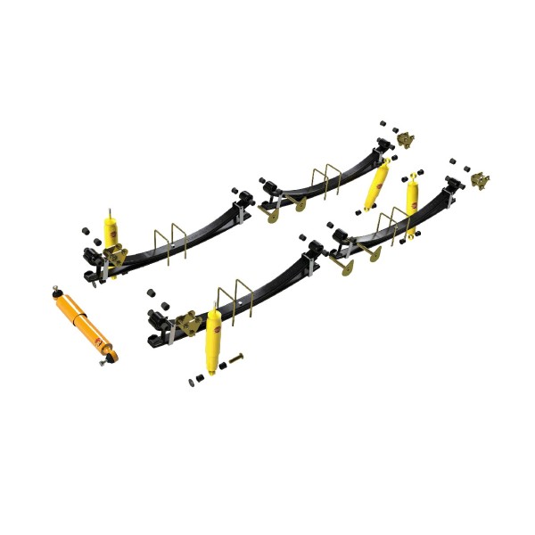Complete reinforced suspension kit +50mm Toyota...