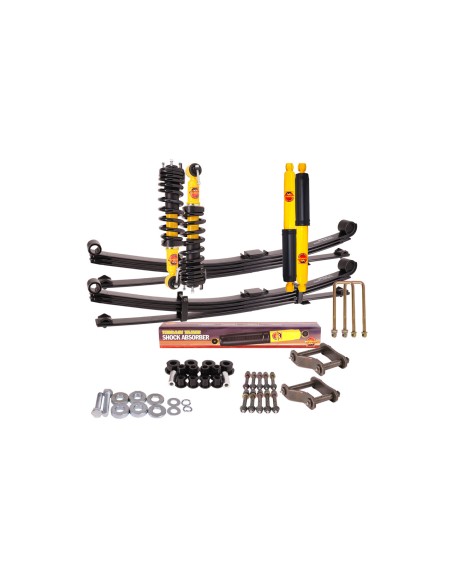 Kit de suspension complet renforcé pré-monté +40 / 50mm pour Ford Ranger PX4 (2023-) - Terrain Tamer