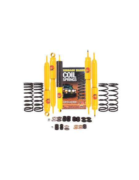 Kit de suspension complet renforcé +40mm pour Land Rover Defender 90 - Terrain Tamer