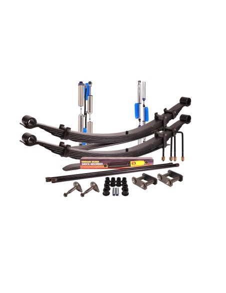 Kit de suspensión completo reforzado +45mm (botella separada) Nissan Navara D21 / D22 - Terrain Tamer