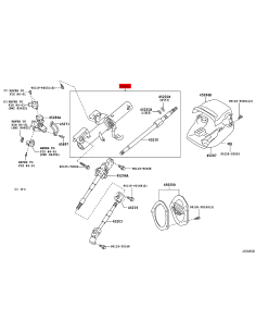 Top steering column for Toyota Hilux Vigo - Original... 2