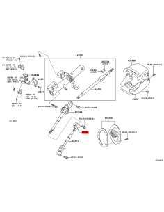 steering column fork for Toyota Hilux Vigo (pre-2011) -... 2