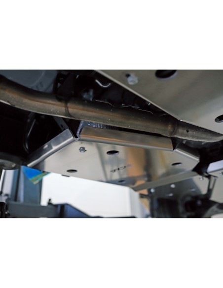 Proteção de caixa de transferência e depósito AdBlue de 6mm para Toyota Land Cruiser J250 - Fabryka 4x4