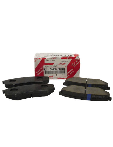 Kit 4 Pastilhas de freio traseiras para Toyota Land Cruiser J15(GDJ) - Original Toyota Land Cruiser