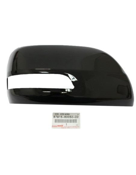 Tapa rétroviseur droit J15 (09/2013-2021) Color negro - Original Toyota Land Cruiser
