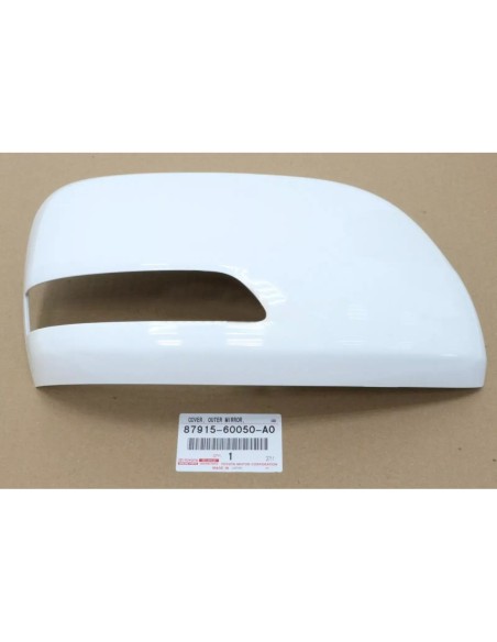 Tampa do retrovisor direito J15 (09/2013-2021) Cor Super White 2 - Original Toyota Land Cruiser