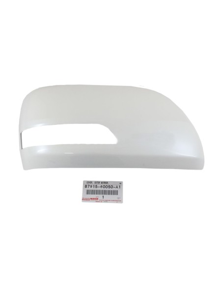 Tapa retrovisor derecho J15 (09/2013-2021) Color White Pearl - Original Toyota Land Cruiser