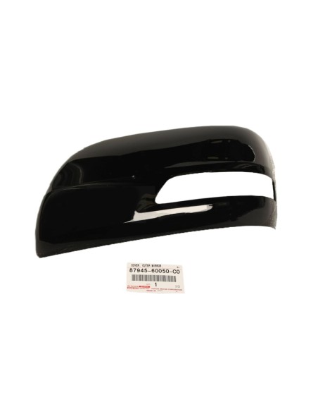 Tampa do retrovisor esquerdo J15 (09/2013-2021) Cor preta - Original Toyota Land Cruiser