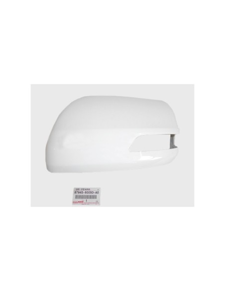Cache-rétroviseur gauche J15 (09/2013-2021) Couleur Super White 2 - Original Toyota Land Cruiser