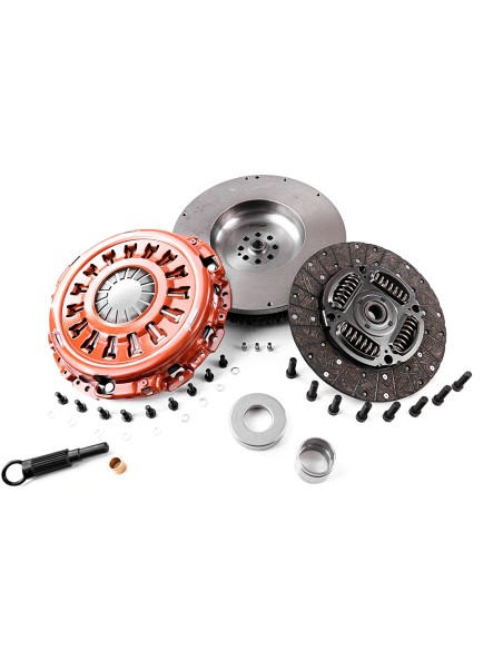 Kit d'embrayage renforcé Xtreme Outback converti en monomasse pour Nissan Navara D40/ Pathfinder R51 (2.5DCI 190cv)
