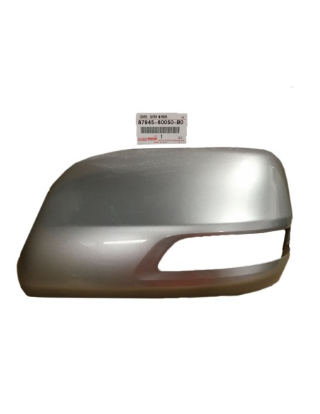 Left rearview mirror cover J15 (09/2013-2021) Color Silver Metallic - Original Toyota Land Cruiser